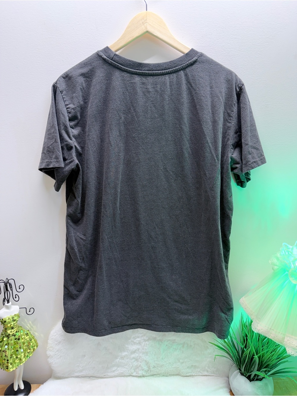 60% Cotton Rolling Stones 1981 American Tour Black Graphic Summer Fun Tee ⭐️ - Picture 3 of 4
